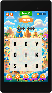Alphabet Soup Beach Screenshot