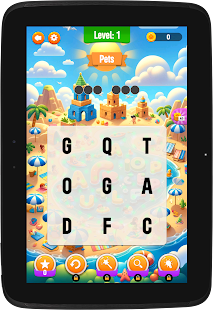 Alphabet Soup Beach Screenshot