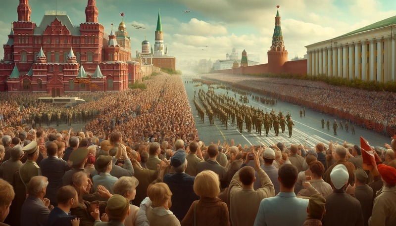 El Desfile de la Victoria en Moscú